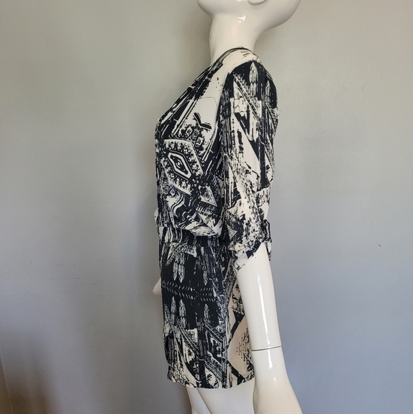 Twelfth Street by Cynthia Vincent Cathedral Print Mini Dress, VGUC, Size S - Picture 4 of 9